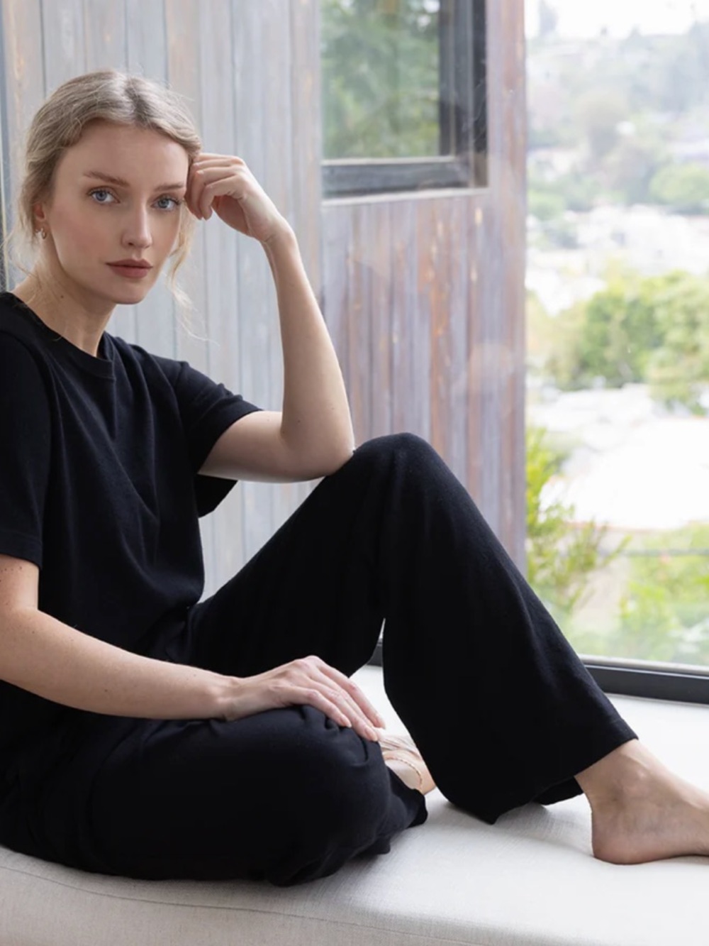Leen CLARK LONG PANT - HEAVY JERSEY